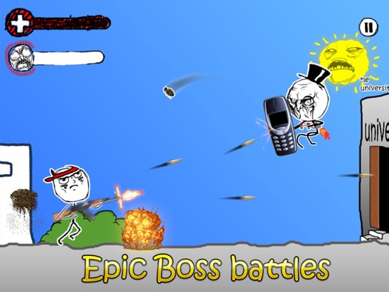 Rage Wars - Meme Shooter iPad app afbeelding 4