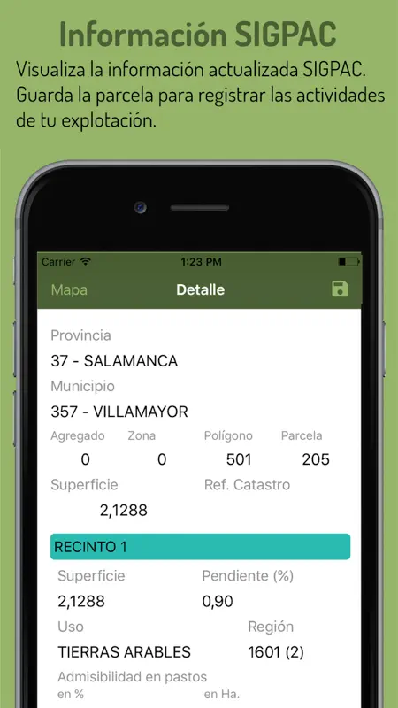 Visor SIGPAC screenshot 2 of 4
