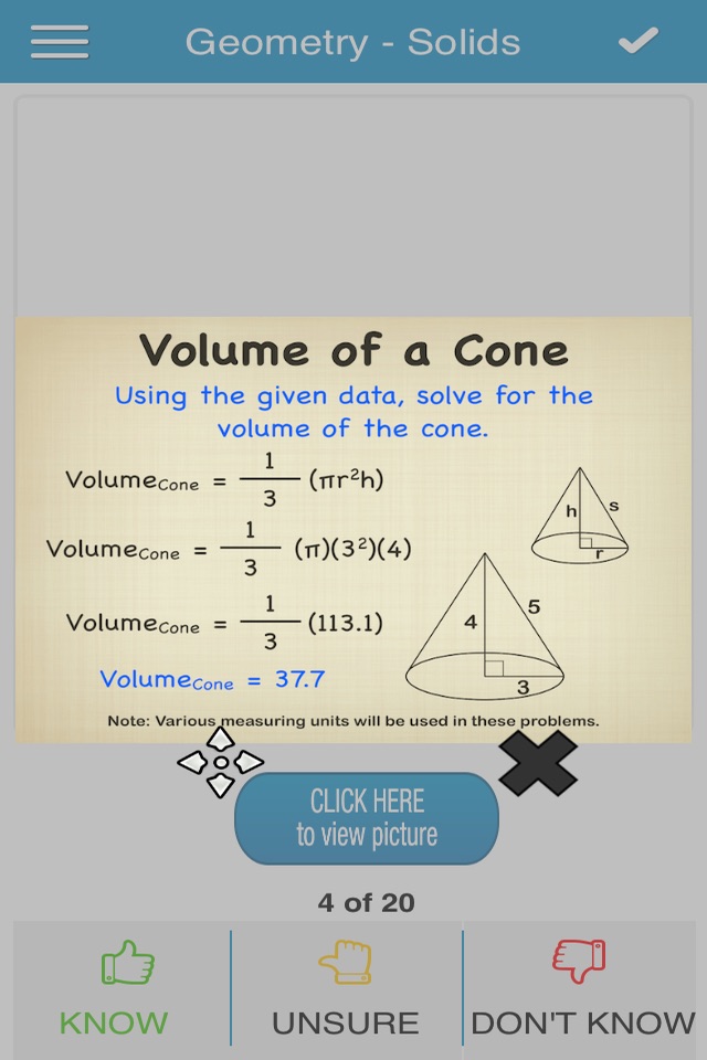 OAT Math Cram Cards screenshot 3