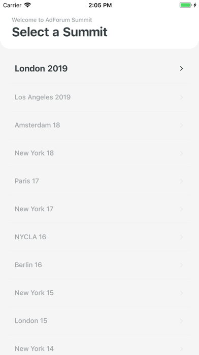 Screenshot #1 pour AdForum Summit 2