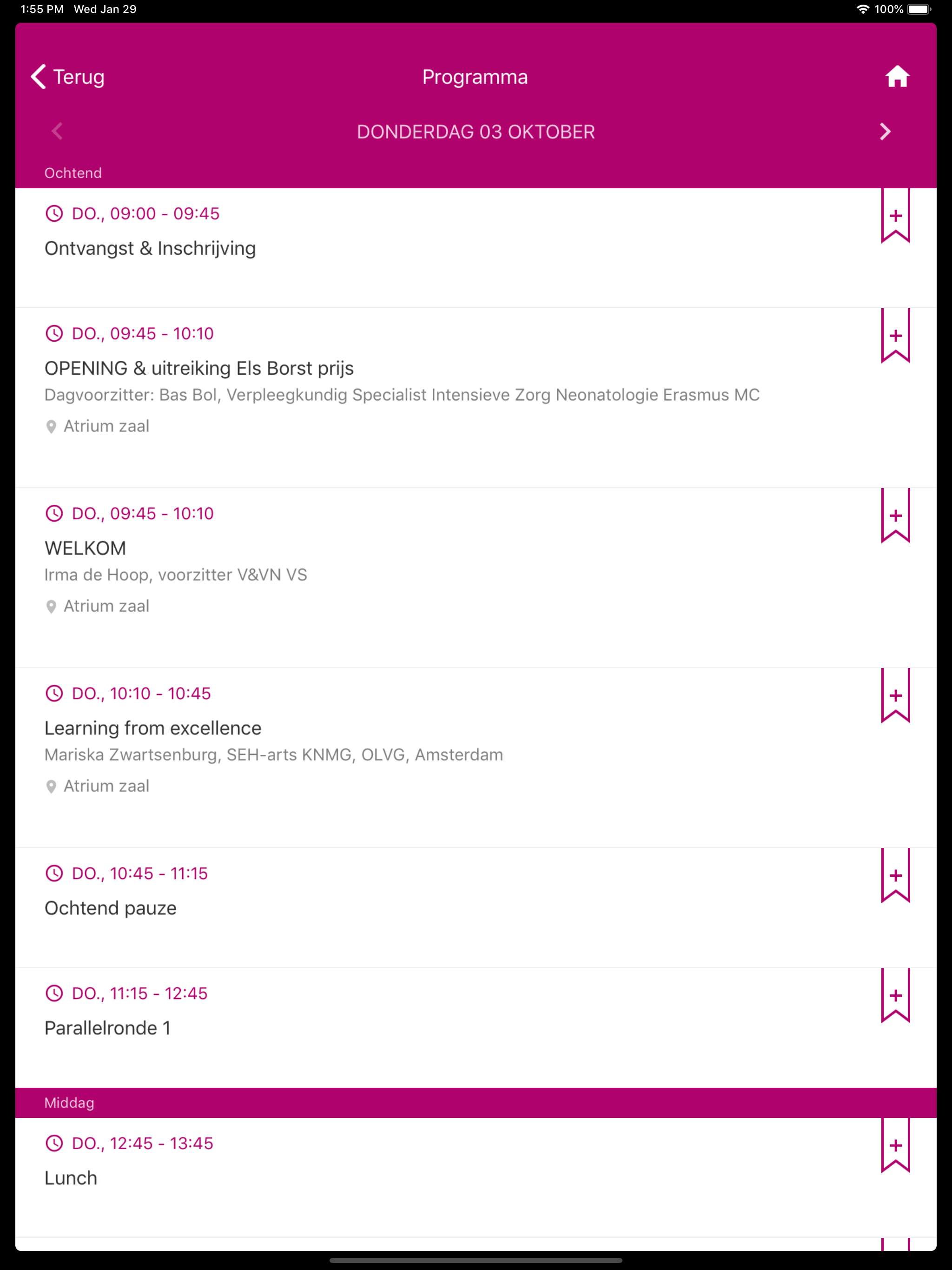 Jaarcongres V&VN VS screenshot 10