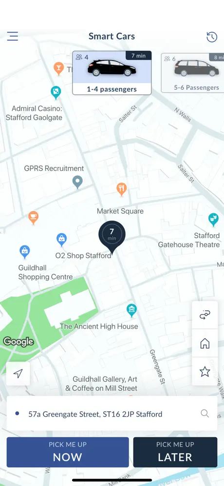 Smart Cars Taxis