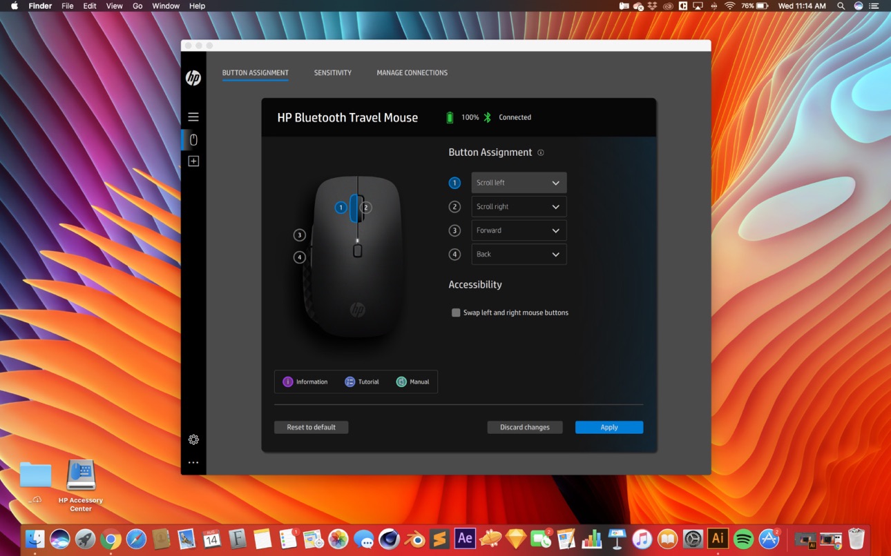 Screenshot 1 of HP Accessory Center