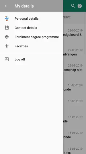 OSIRIS Erasmus University screenshot 3