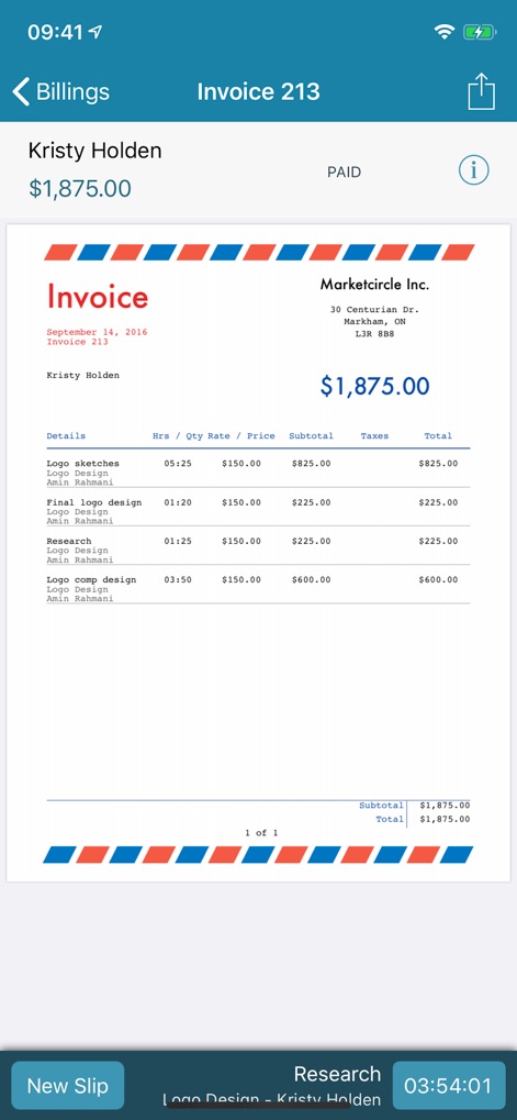 Billings Pro - Time & Invoice - App de Negócios | MWM