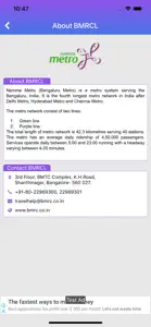 BMRCL Bengaluru Metro screenshot #9 for iPhone