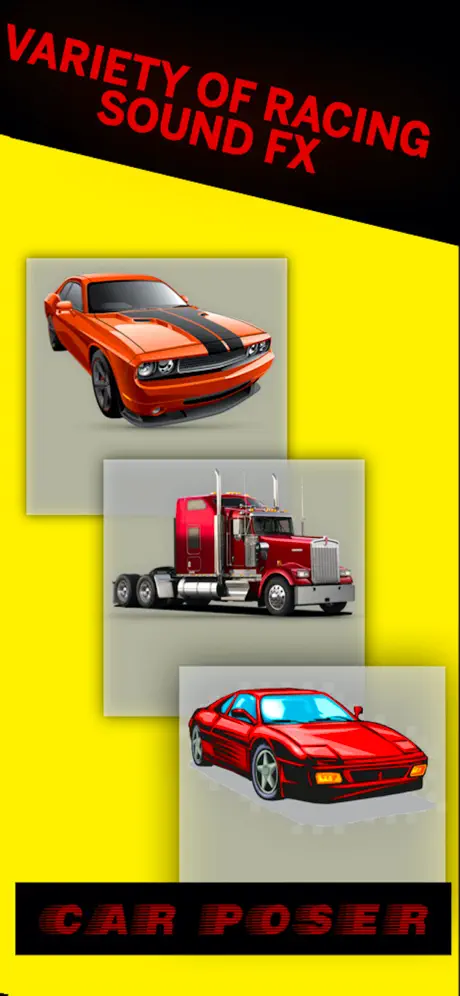 Car Poser - Race Car Sound FX