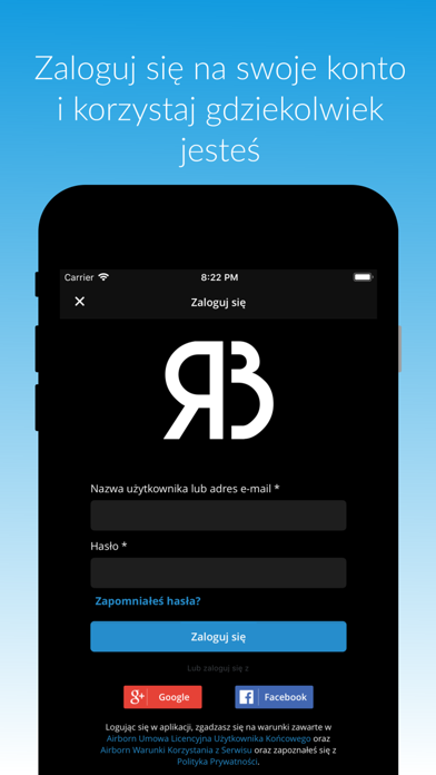 Airborn app screenshot