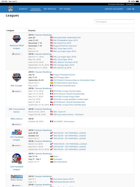 Screenshot #5 pour PB Leagues