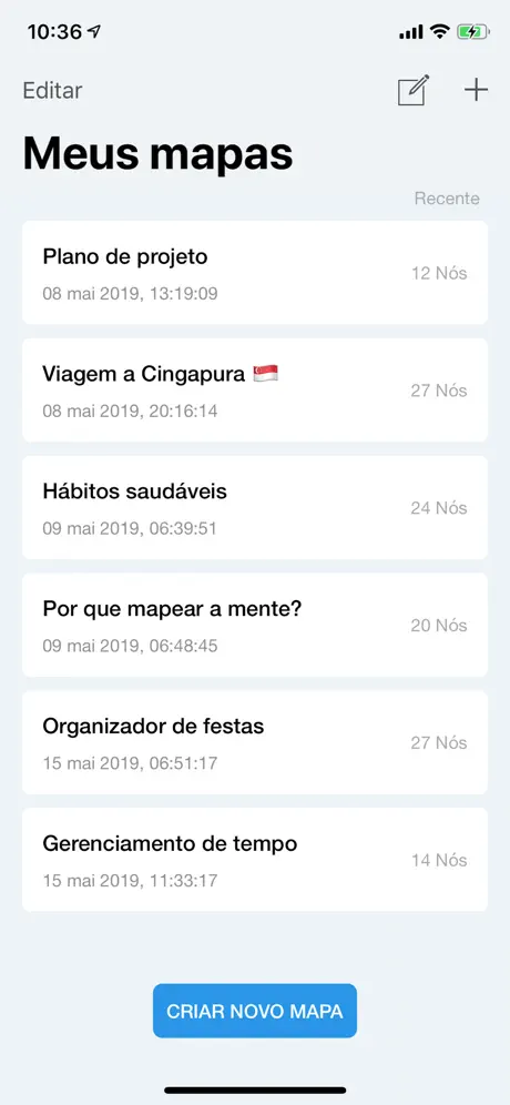 Mindify - Mapeamento Mental