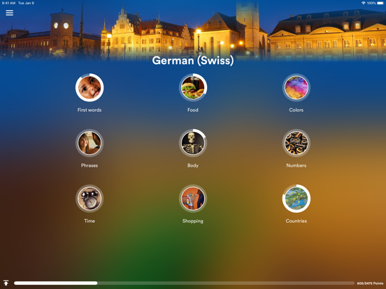 Learn Swiss German - EuroTalk iPad screenshot
