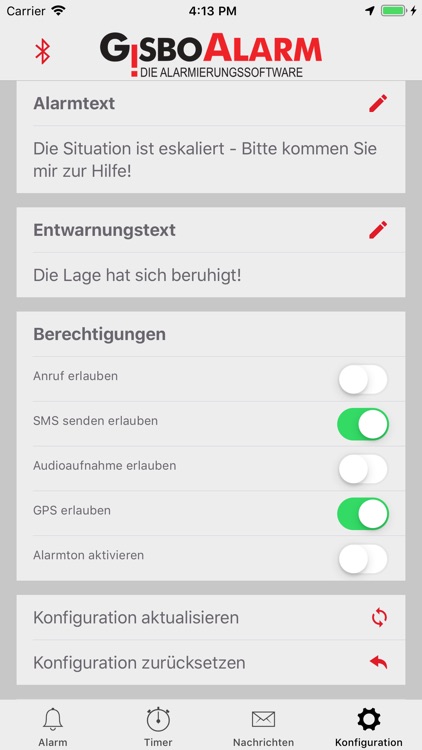 GisboAlarm Mobile