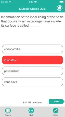 Game screenshot Cardiovascular Medical Terms apk