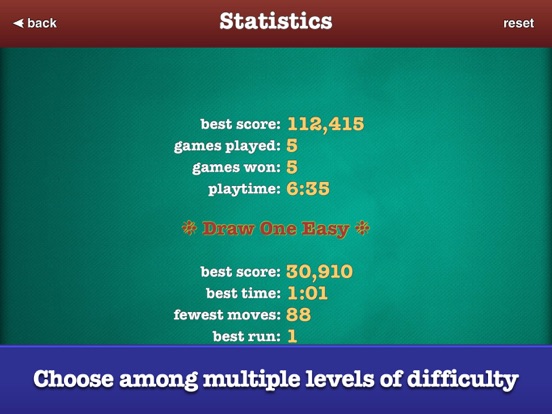 ▻ Solitaire + iPad app afbeelding 4