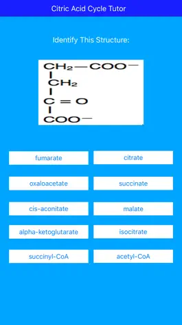 Game screenshot Citric Acid Cycle Tutor hack