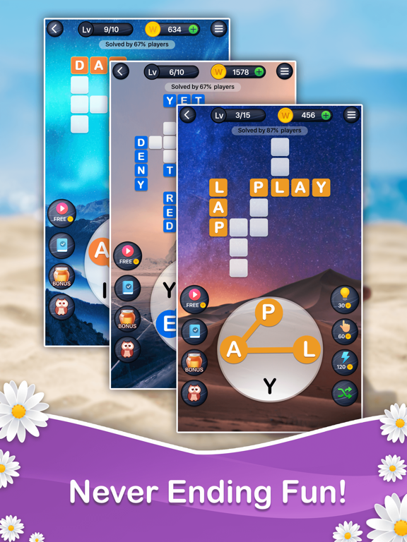 Word Planet - from Playsimple iPad screenshot 5 - Games app