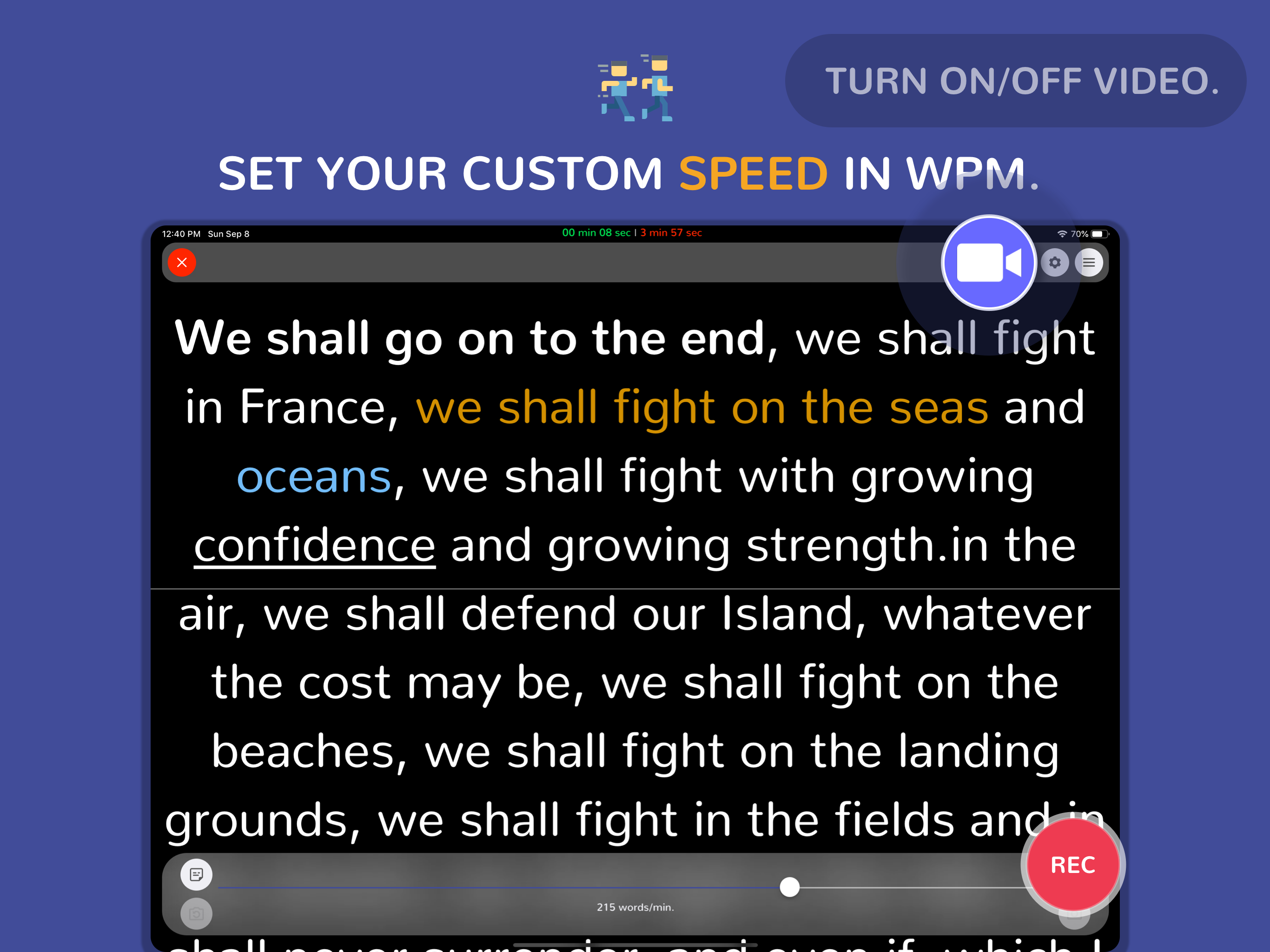 Teleprompter by Prof. Hornet screenshot 13