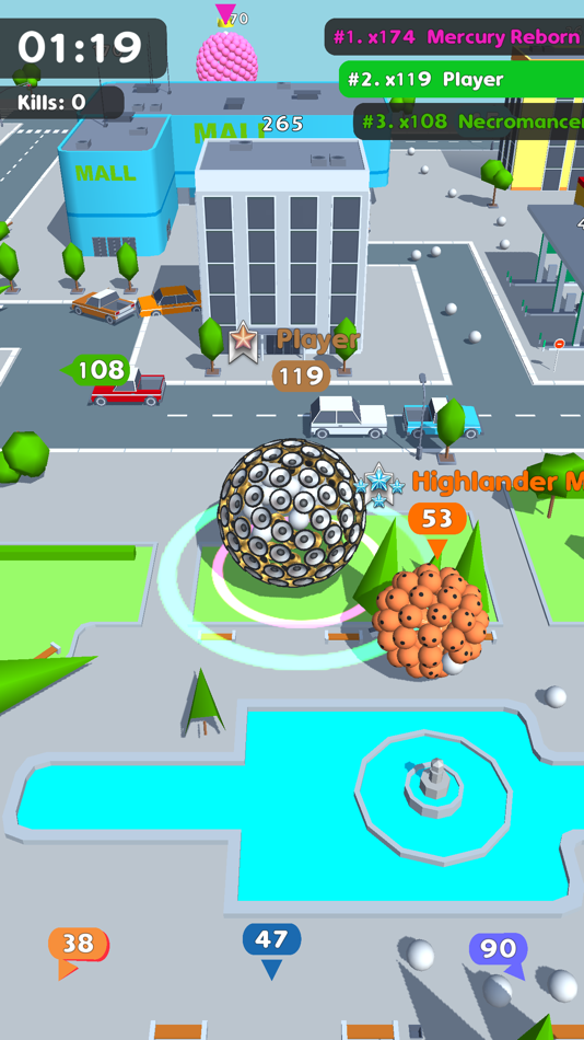 #6. Ballzilla.io (iOS) 由: Happy Bat