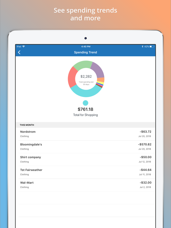 Mobile Financial Management screenshot 3