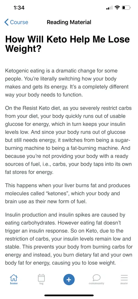 Resist - Keto low carb diet