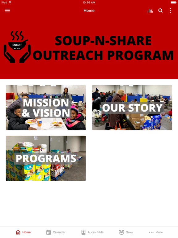 Screenshot #4 pour Soup-n-Share Outreach Program