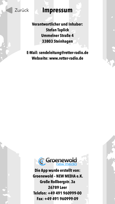 Retter-Radio screenshot 2