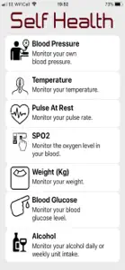 Self Health screenshot #2 for iPhone