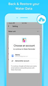 Daily Reminder + Water Tracker screenshot