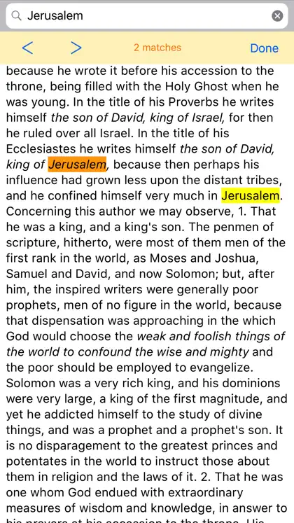 Screenshot 3 di 5 di Matthew Henry Commentary