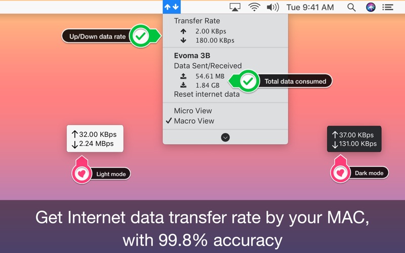 TransData: 互联网数据传输速率