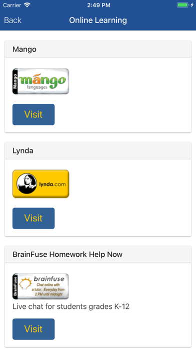 Glendale Library Arts GLAC Screenshot