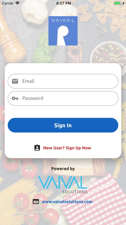 Vaival Restaurant Dashboard