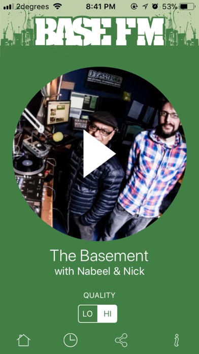 Screenshot #1 pour Base FM Radio