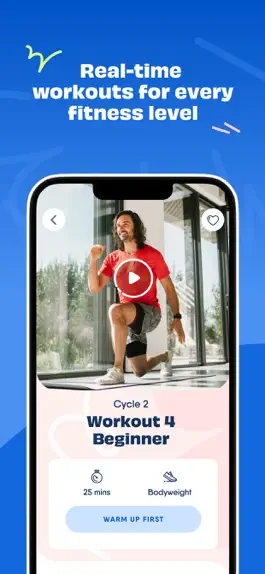 Game screenshot The Body Coach Workout Planner apk