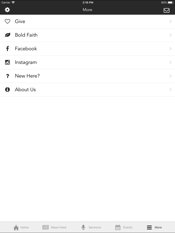 Island ECC App iPad screenshot 3 - Lifestyle app
