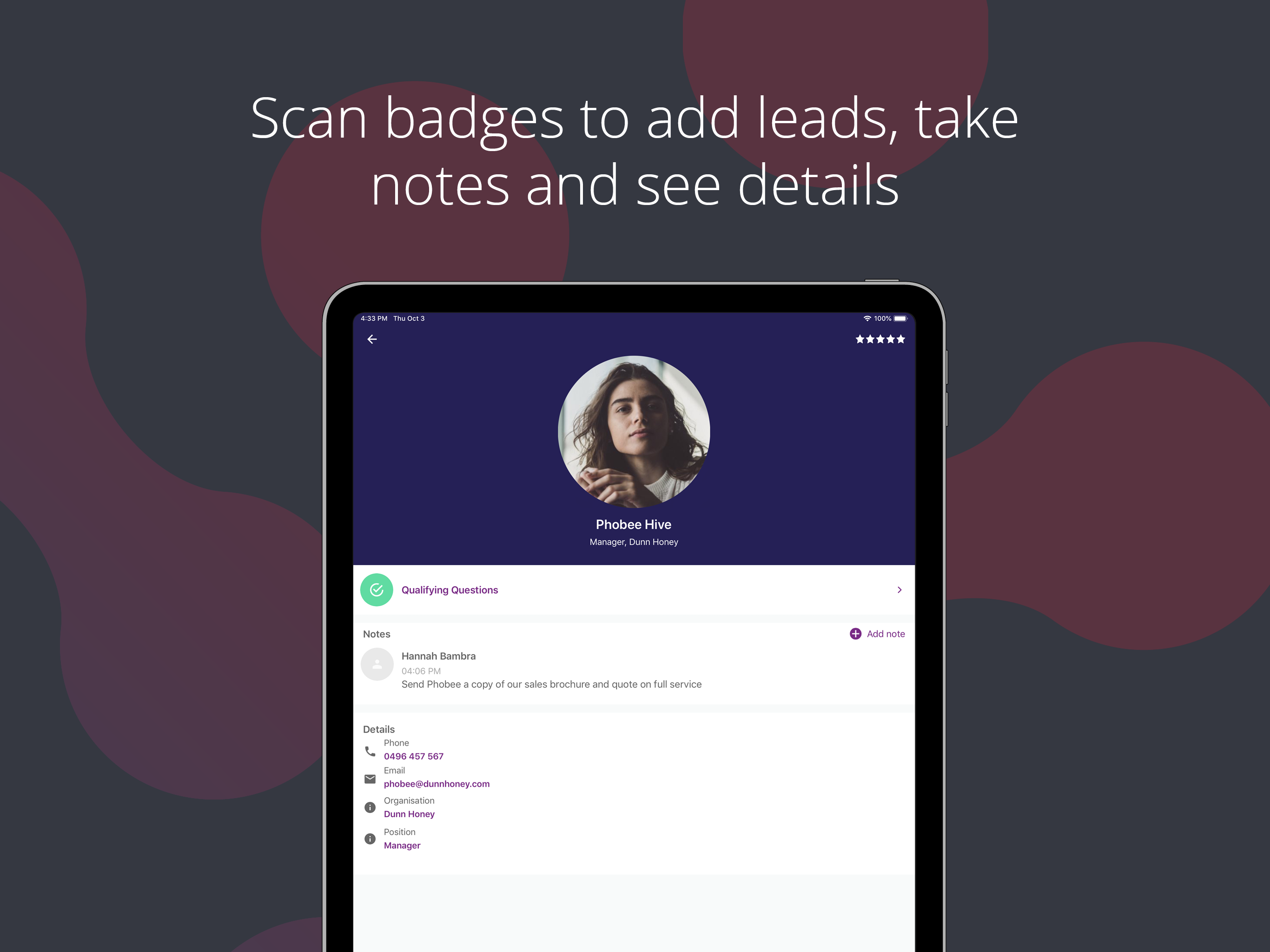 Ignite Lead Capture screenshot 5