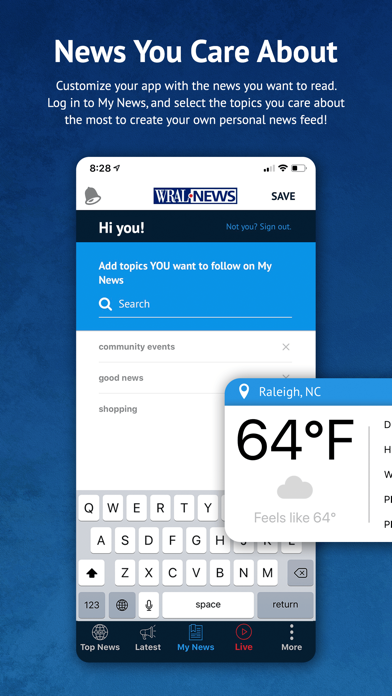 WRAL News Mobileのおすすめ画像1