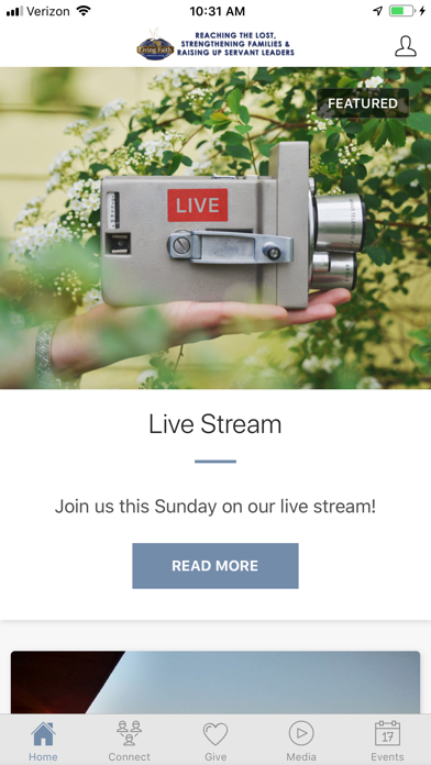 LFCCNJ iPhone screenshot 1 - Lifestyle app