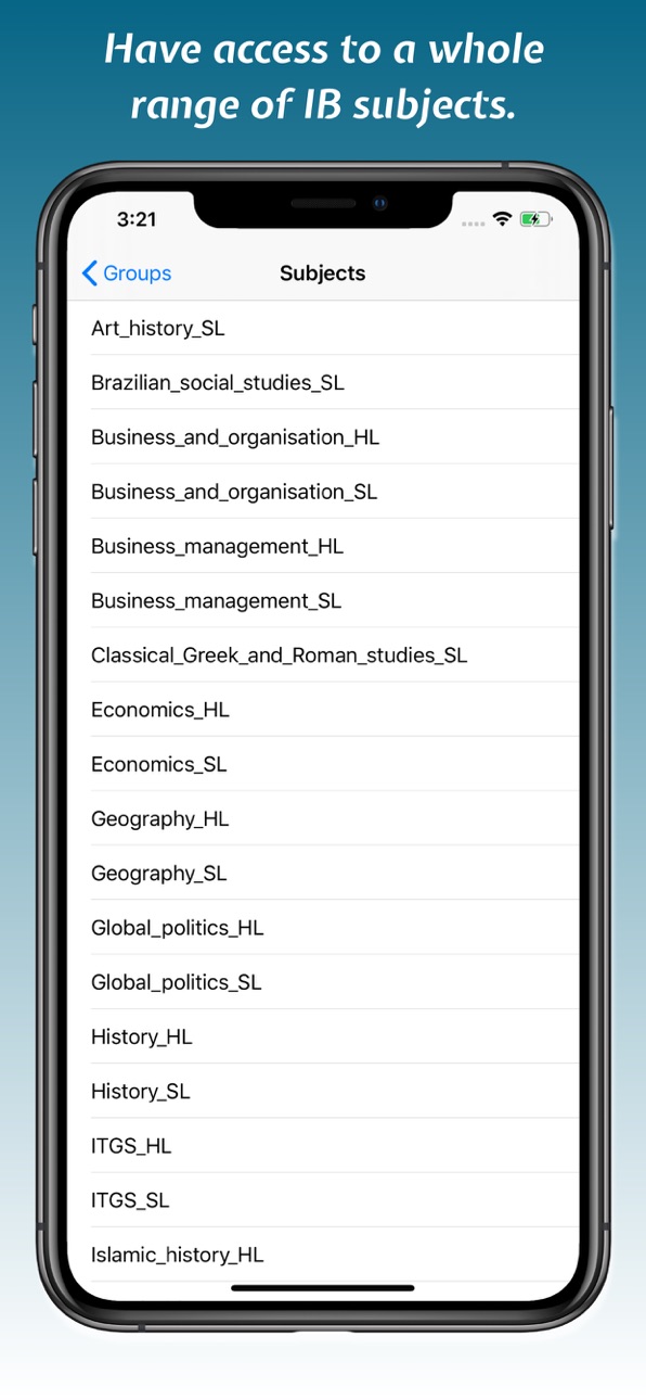 iPhone screenshot
