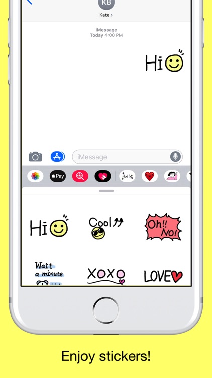 Quick phrases - text stickers screenshot-4