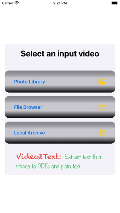 Video2Text OCR+