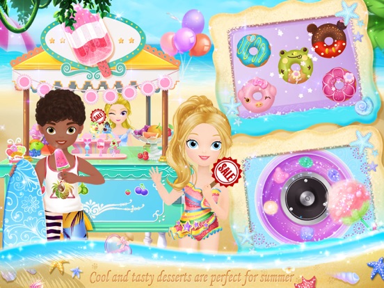 Princess Libby's Beach Day iPad screenshot