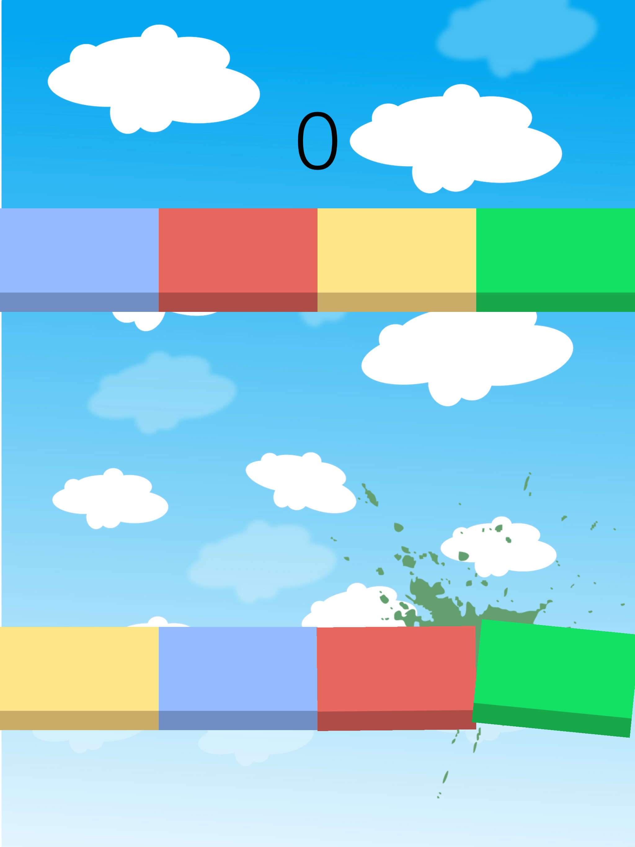 Color Hit: destroy the blocks