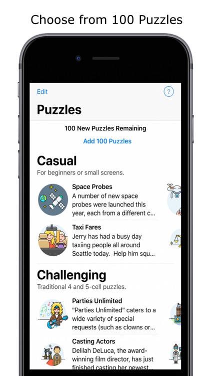 Logic Grid Puzzles screenshot-0