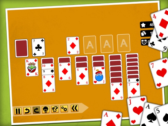 Solitaire Classic. iPad screenshot