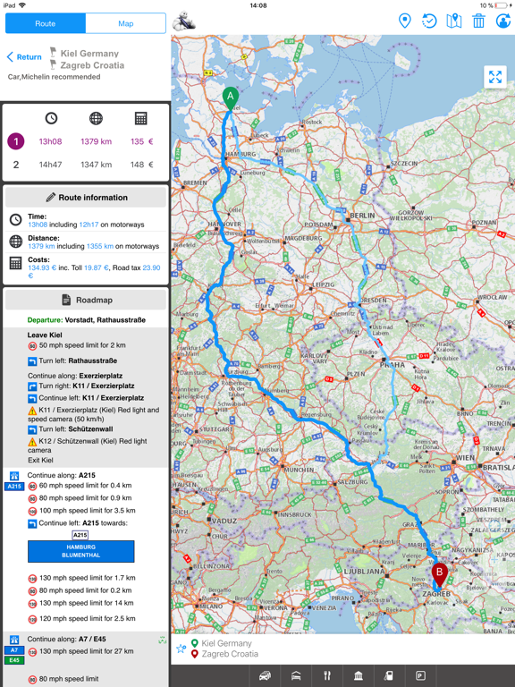ViaMichelin GPS, Route Plannerのおすすめ画像2