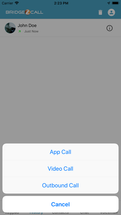 Screenshot #3 pour Bridge2Call