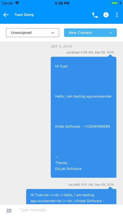 Screenshot #3 pour WooSender