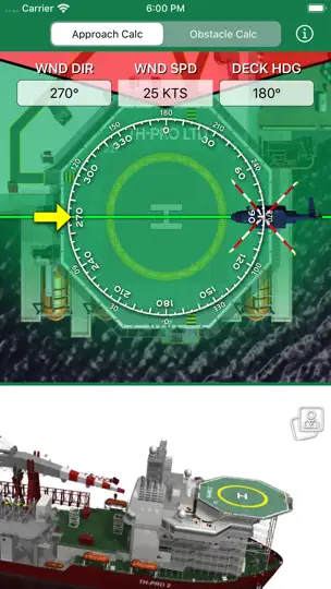 Captura de pantalla de Offshore Safe Approach Calc en iPhone 1