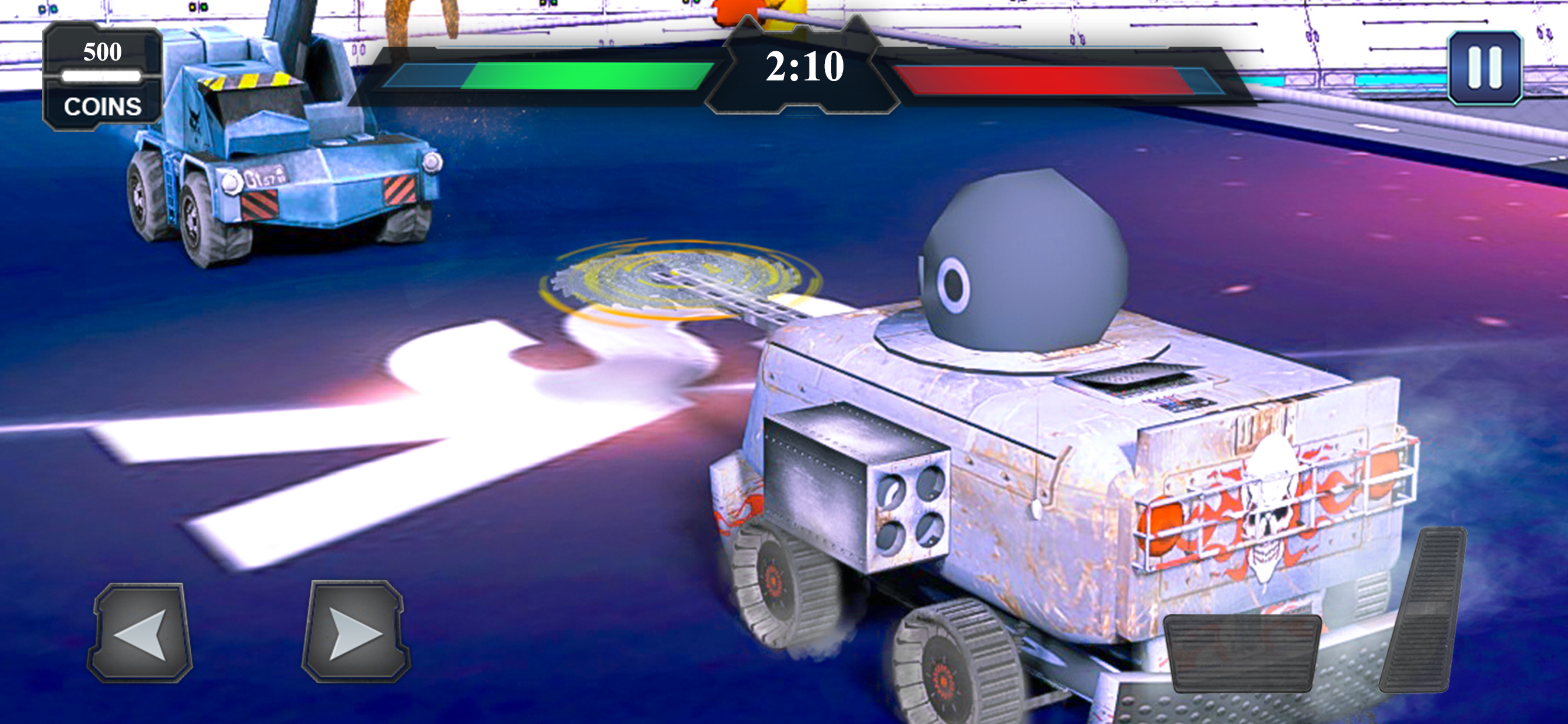 Robot Car War Battle Arena